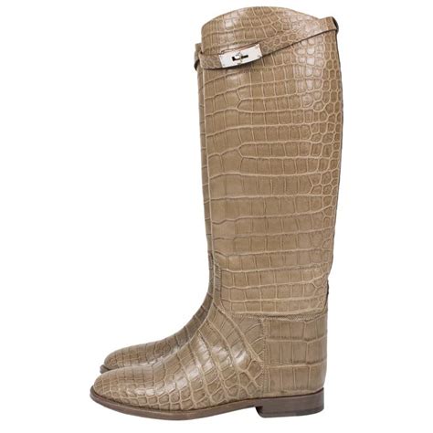 hermes alligator boots|Hermes riders leggings.